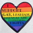thumbnail image 3 of CafePress - I Support GLBT Rights Long Sleeve T Shirt - Unisex Cotton Long Sleeve T-Shirt, 3 of 4