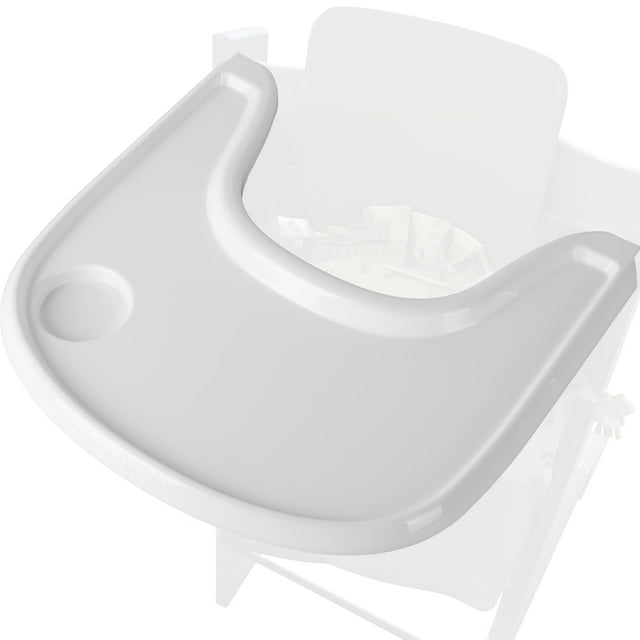 Bandeja para Silla Alta de Bebé LuQiBabe para Stokke Tripp Trapp Blanca