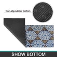 thumbnail image 7 of Bohemian Retro Geometric Patterns Kitchen Rugs and Mats Sets Of 2,Kitchen Decoration Rugs,Rubber Backing Non-Slip Floor Mat for Sink Washable Waterproof Laundry Room Runner Rugs, 7 of 7