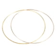 thumbnail image 1 of Lipstore 2 Pieces Metal Floral Hoop Handmade Craft Hoop Rings for DIY Home Decoration 3.5mmx35cm, 1 of 8