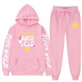 thumbnail image 1 of Nuevo rapero Juice Wrld mismo estilo sudadera traje suelto para hombres y mujeres Sudadera con capucha + pantalones de chándal, 1 of 5