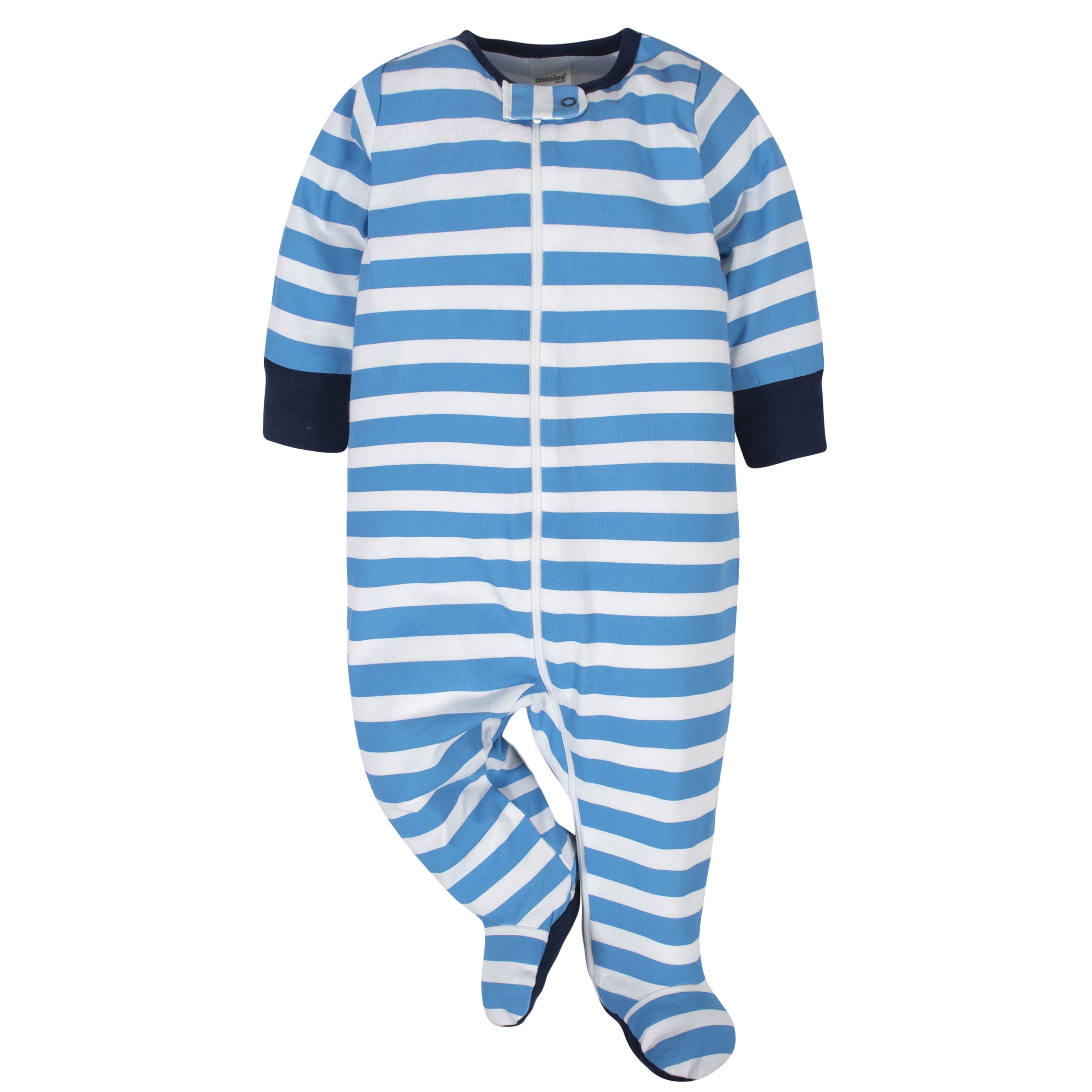 Onesies Brand Baby Boy Sleep 'N Plays Footed Pajamas, 4-Pack, Newborn - 6/9M