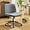 Dark Grey, variant on SKTPI Criss Cross Legged Chair,Wide Comfy Office Desk Chair,Swivel Armless Vanity Boucle Chair for Study,Make Up,Home Office,Teddy Fleece,Dark Grey