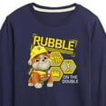 thumbnail image 3 of Paw Patrol - Rubble & Crew - Rubble On the Double - Toddler & Youth Long Sleeve Graphic T-Shirt, 3 of 6