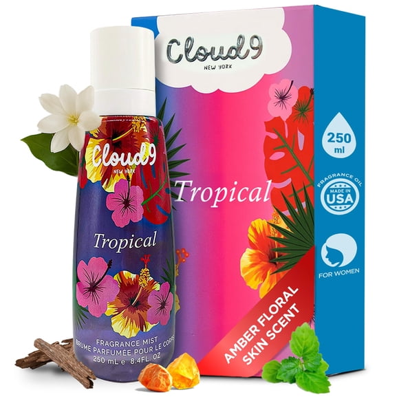 Bruma corporal Cloud9 New York Tropical 250 ml para mujer