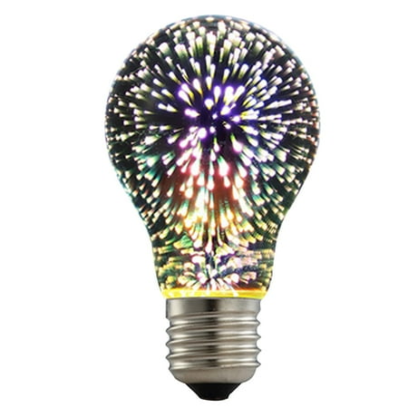 

Ekeka Clearance ! Dining Room Vintage Light Nightlight Bar Home 3D Colorful LED Fireworks