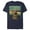 Navy Blue, variant on Men's Scooby Doo Puppy Frame  Graphic Tee Royal Blue Medium