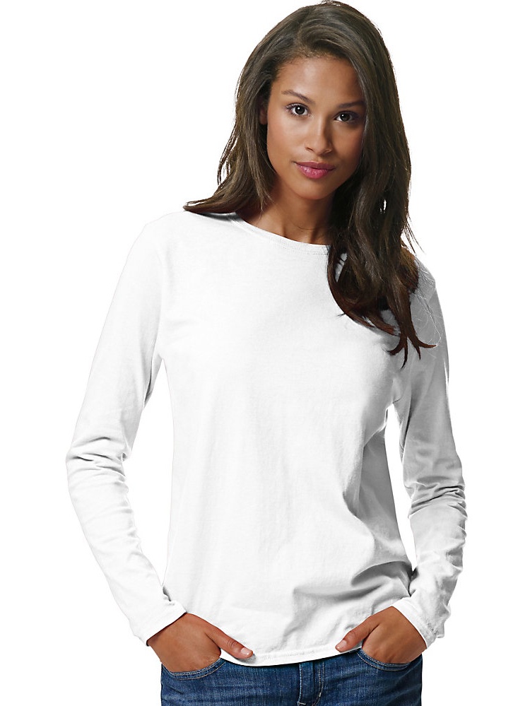Hanes - Women's Long-Sleeve T-Shirt 