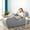 Light Grey, variant on Zinus Lotus Zero Gravity Foam Indoor Chaise Lounger, Herringbone Dark Grey