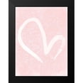 thumbnail image 2 of OnRei 19x24 Black Modern Framed Museum Art Print Titled - LOVE B, 2 of 5