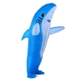 thumbnail image 4 of Los accesorios inflables del traje del tiburón azul de los adultos explotan la fantasía inflable, 4 of 8