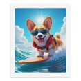 thumbnail image 5 of Paint by Numbers Kit for Adults, Surfing Corgi Adventure Ocean Fun Paint by Numbers, Easy Paint by Numbers Kit for Adults Beginner, DIY Adult Paint by Number Kits on Canvas, 12x16in Home Decor, 5 of 7