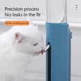 thumbnail image 4 of Methold Dispensador de agua para perros, boca no húmeda, automático, de plástico, Universal, móvil, Vertical, hervidor de alimentación, Suministros de alimentación y agua para mascotas Azul 480ml, 4 of 6