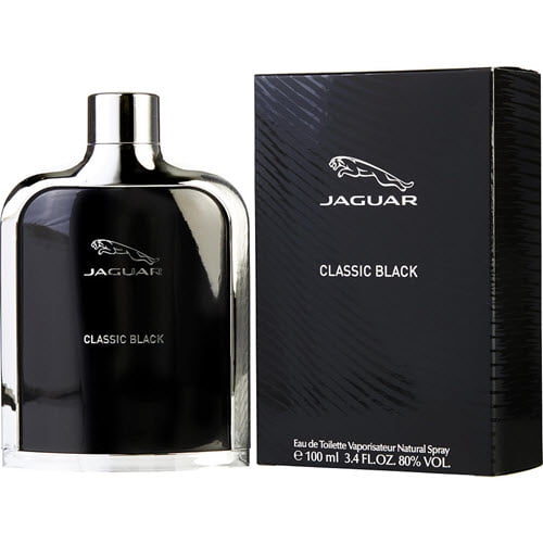 Jaguar Classic Black Eau de Toilette Spray Naturel pour Lui 100mL