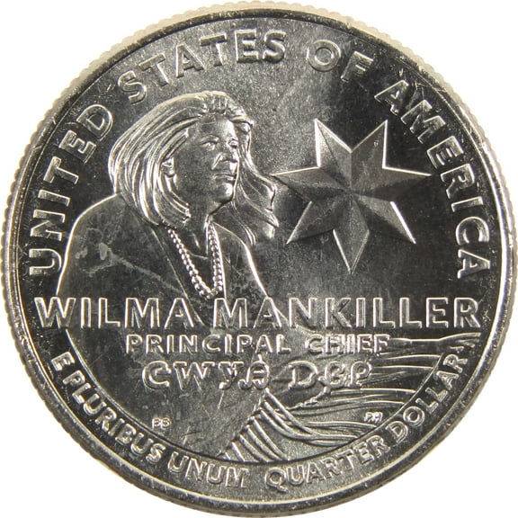 2022 P Wilma Mankiller American Women Quarter Uncirculated Clad Coin