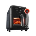thumbnail image 1 of T-fal Infrared Air fryer, Premium Infra-heat Technology, 7 in 1, Extra Crispy, Fast Heat-up, 6.3 Quart, 1550W, Digital Touch screen, Black, 1 of 5