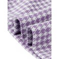 thumbnail image 5 of INSPIRE CHIC Plaid Dress for Women's Sleeveless Boat Neck Vintage Houndstooth Work Dresses L Purple, 5 of 6