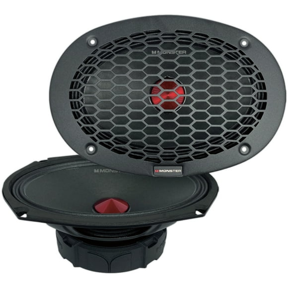 Bocina Medio Rango 6x9 PLG MONSTER SML6907 900W Openshow