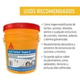 thumbnail image 2 of impermeabilizante fibratado acril techo super 5 años blanco 19 l, 2 of 7