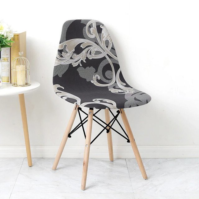 Funda de asiento de tela de LICRA extraíble para banquete, funda de silla de tamaño pequeño, hogar y Hotel, 1 pieza