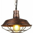 thumbnail image 1 of Suspension de Style Industriel Vintage, Luminaire à Suspensions Réglables pour Salon Cuisine Chambre, 1 of 5