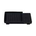 thumbnail image 3 of Bandeja organizadora para consola central, accesorios para coche, almohadilla antideslizante negra duradera, bandeja de almacenamiento oculta fácil de, 3 of 8
