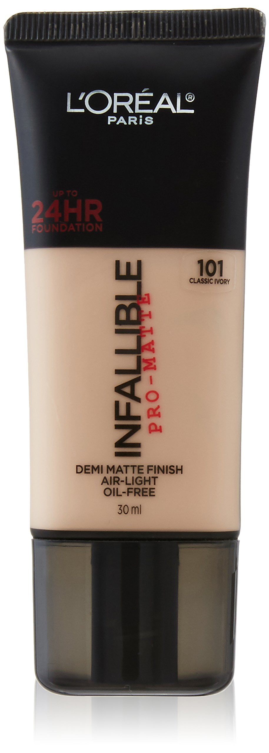 L'Oreal Paris Infallible ProMatte Foundation, Classic Ivory 101, 30g L'Oreal Paris Infallible ProMatte Foundation, Classic Ivory 101, 30g