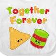 thumbnail image 4 of Inktastic Together Forever Chips and Salsa Boys or Girls Baby Bib, 4 of 4