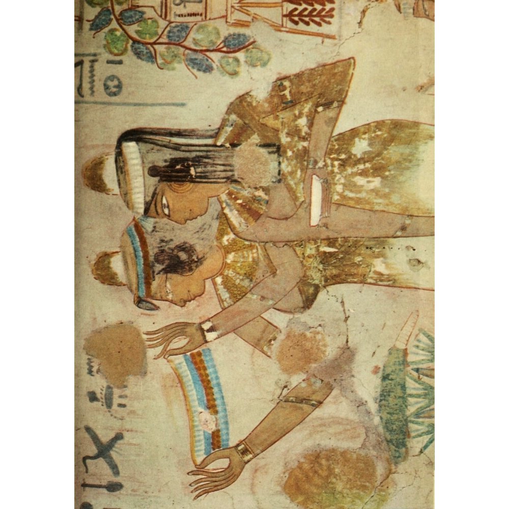 Ancient Egyptian Wall Paintings 1956 Tomb Of