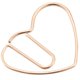 thumbnail image 5 of 200 Piezas Love Heart Clips de Papel Pequeños En Forma de Clip Clips de Marcador para Office School Home Clips de Papel Metálicos Oro Rosa, 5 of 10