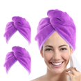 thumbnail image 1 of 2 gorros para cabello seco, color morado. Vhermosa ZJWJ720-3, 1 of 2