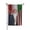 A, variant on Large US and Old Iran Friendship Flag 3X5FT, USA and Former Iran Historic Flags with Sun Lion, Persia Iranian Banner, Brass Grommets, Outdoor and Indoor Decro Banner