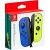 Restored Nintendo HACAJAPAA Switch Joy-Con Pair, Neon Blue & Neon Yellow (Refurbished)