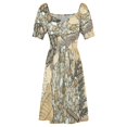 thumbnail image 4 of Vestido de manga corta Michigan Rocks ropa de verano para mujer vestido de verano para mujer coreana, 4 of 6