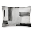 thumbnail image 2 of Creative Products White Abstract Design 14x20 Indoor / Outdoor Pillow, 2 of 3