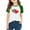 Green, variant on ATOGUTA Shirts Teen Girls Valentine Cute Love Heart Graphic T-Shirt Valentine's Day Outfit Love Heart Tee Size 3T-14, Pink
