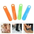 thumbnail image 6 of Stri 4pcs Universal Plastic Shoe Horns Hotel Shoe Horn Tool Household Shoehorns, 6 of 7