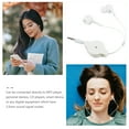 thumbnail image 2 of Ear Phones Wired Retractable Earphone Over-ear Headphones Storage Surround Buds Earphones Telescopic, 2 of 6