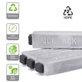 thumbnail image 3 of Pack de 4 paquetes de hielo TOURIT Vapor, reutilizables y de larga duración, 3 of 7