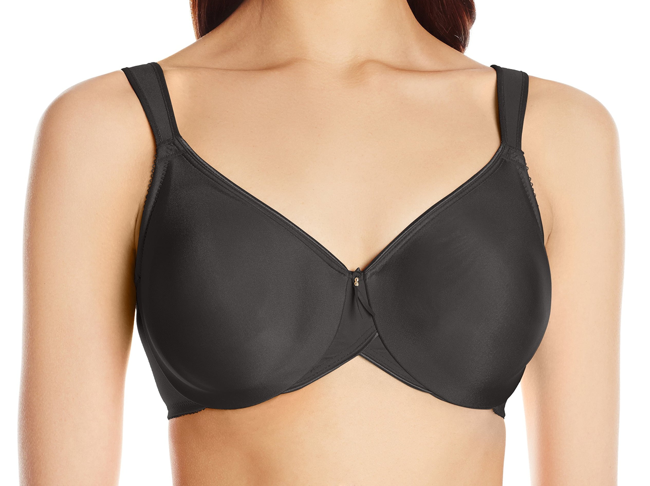 Wacoal Womens Deep 32DD Solid Bodysuede Full Coverage Bras 32