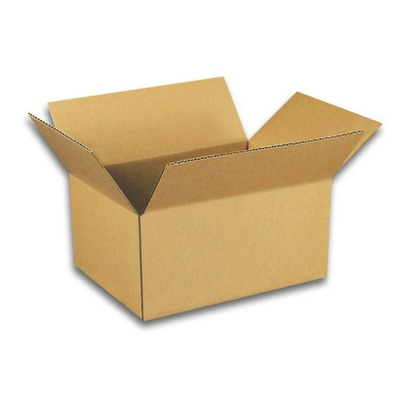 EcoSwift 7 x 5 x 4 Inch Corrugated Cardboard Packing Boxes (50 Pack)
