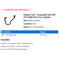 thumbnail image 2 of Radiator Hose - Compatible with 2007 - 2015 BMW 335i 3.0L 6-Cylinder 2008 2009 2010 2011 2012 2013 2014, 2 of 2