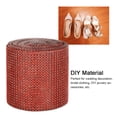 thumbnail image 4 of Cinta de Diamantes de Imitación ANGGREK 24 Filas Plástico Galvanizado 9 M 10 Yardas Rojo, 4 of 8