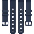 thumbnail image 4 of Correas de reloj de silicona, repuesto de 18 mm, correas de goma de silicona suave de liberación rápida para mujeres y hombres, 18 mm, 20 mm, 22 mm, azul, 4 of 5