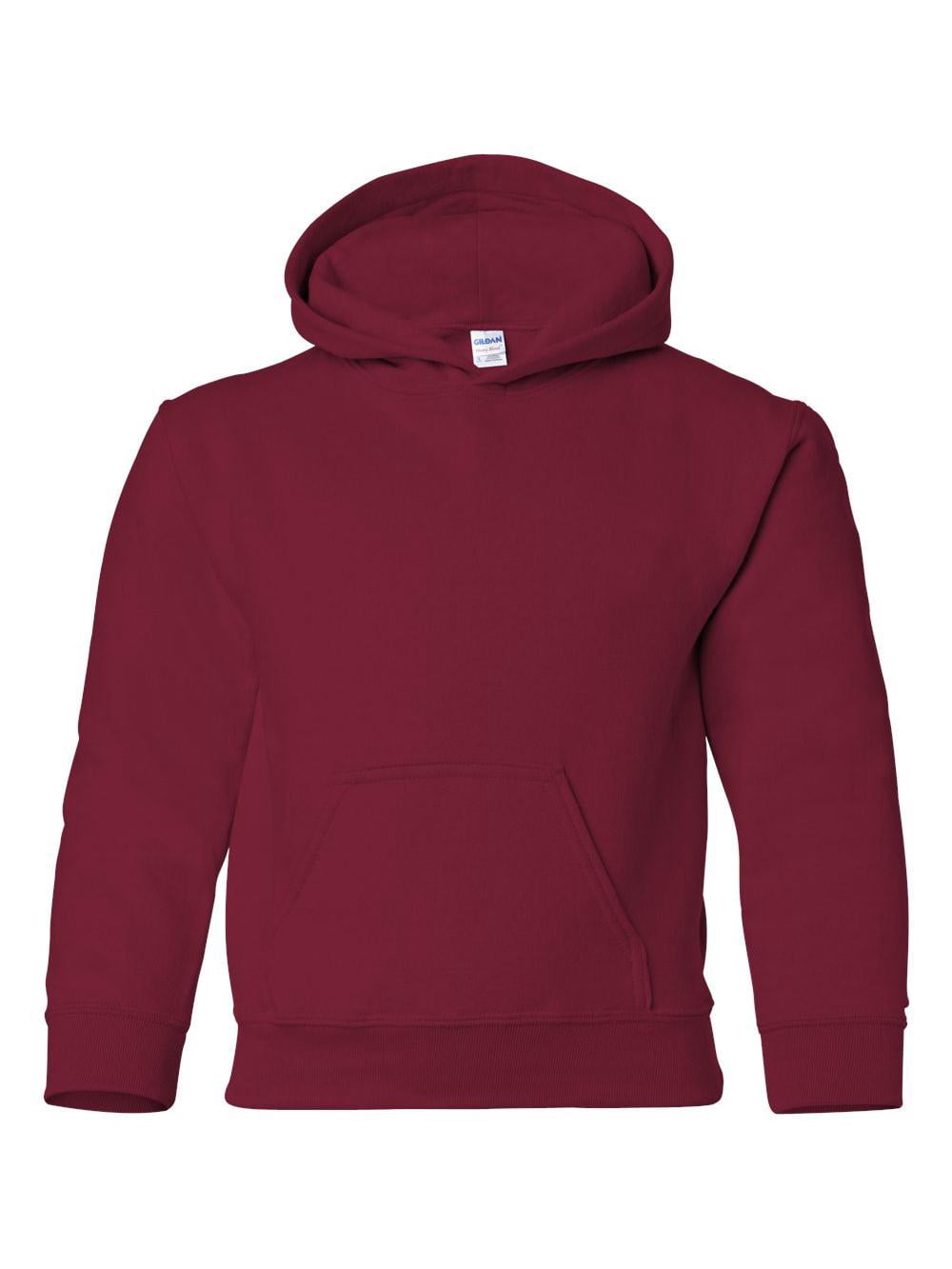 Gildan - Heavy Blend Youth Hooded Sweatshirt - 18500B - Cardinal Red - Size: XS