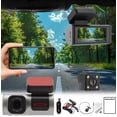 thumbnail image 1 of Danhjin Vehicle Recorder 3.16-Inch Two-Lens Wifi Mobile Speed Detection Hd Car Recorder Front + Rear, 1 of 7