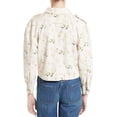 thumbnail image 4 of Rebecca Taylor Women's  Floral Denim Jacket, Size 4 - Pink, 4 of 4