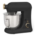 thumbnail video image 2 of Beautiful 6 Qt Tilt-Head Stand Mixer with Dough Hook, Flat Beater, Balloon Whisk, Pastry Beater & Slicer/Shredder Set, Black Sesame by Drew Barrymore, 2 of 17
