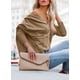 thumbnail image 3 of Sudaderas con capucha PRETTYGARDEN, holgadas, informales, con botones y cuello en V para mujer, 3 of 6