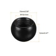 thumbnail image 2 of Uxcell 15mm Lamp Decoration for Lamp Harp Top Lampshade Holder M10 Lamp Finial Cap Knob Black 4 Pack, 2 of 5